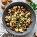 Roasted Cauliflower and Mushrooms Recipe