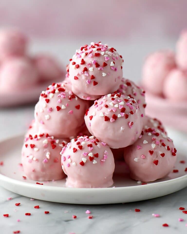 Heart Oreo Truffles (No-Bake “Cake Pops”) Recipe