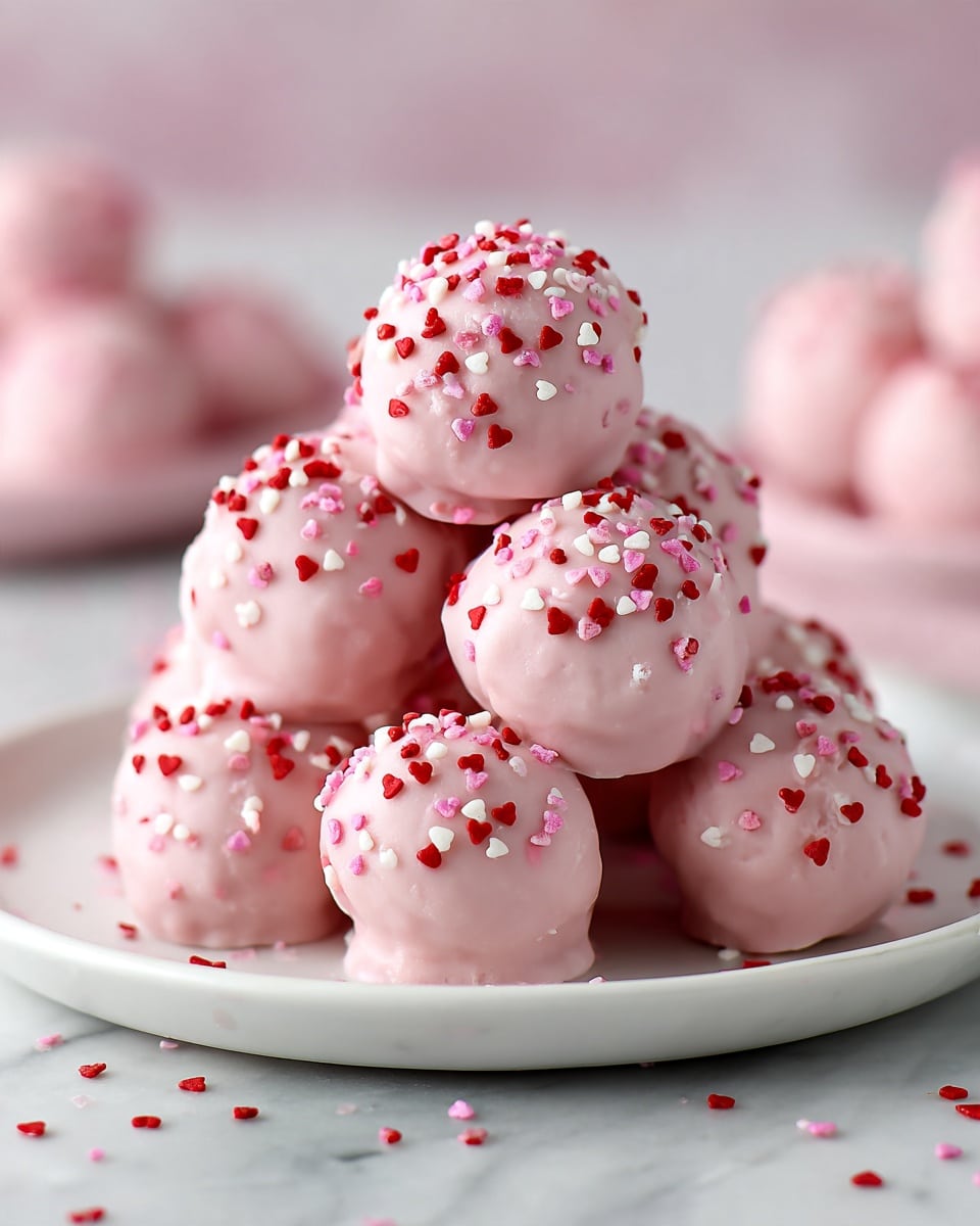 Heart Oreo Truffles (No-Bake “Cake Pops”) Recipe