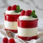 Raspberry White Chocolate Mousse Cups Recipe