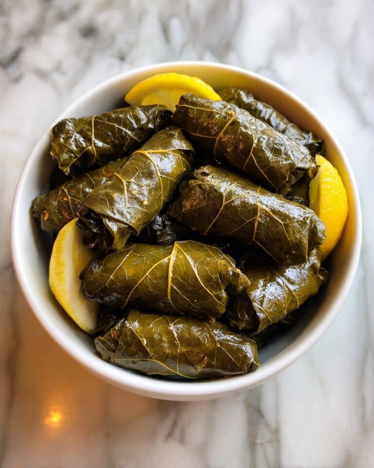 Slow Cooker Stuffed Grape Leaves Recipe