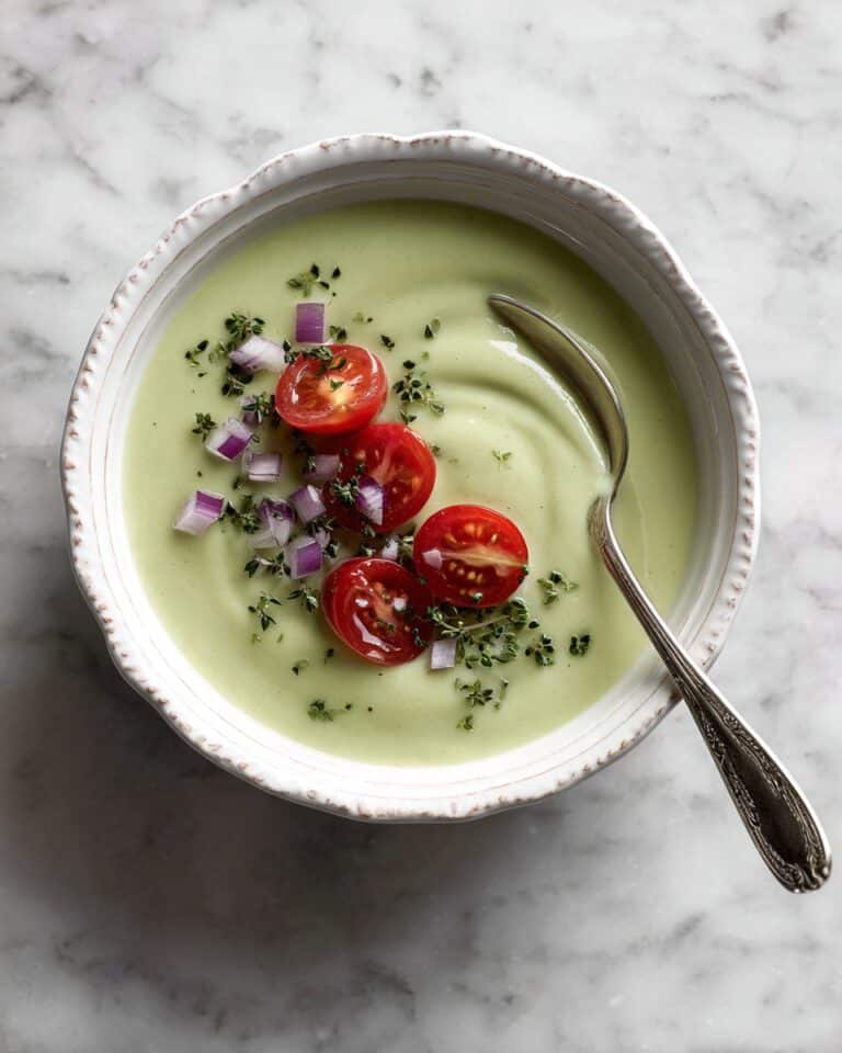 Cold Cucumber Avocado Soup Recipe