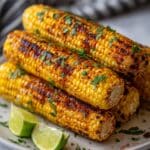 Grilled Corn on the Cob with Chili Lime Butter Recipe