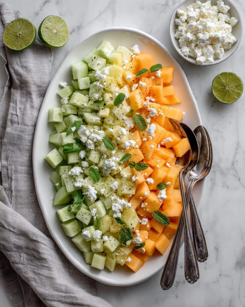 Cucumber Melon Salad Recipe