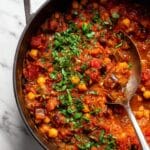 Mediterranean Eggplant & Chickpea Curry Recipe