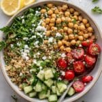 Slow Cooker Falafel-Inspired Chickpeas Recipe