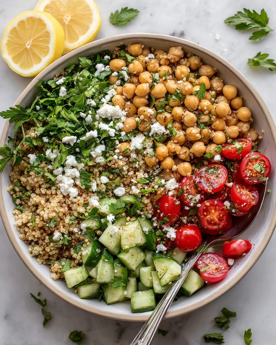 Slow Cooker Falafel-Inspired Chickpeas Recipe