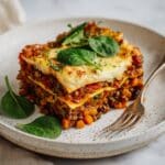 Slow Cooker Lentil & Vegetable Moussaka Recipe