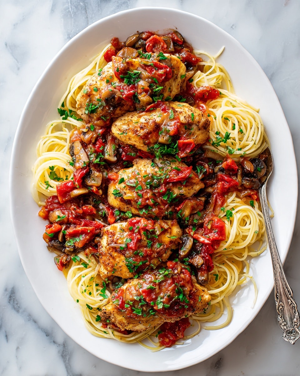 Crockpot Chicken Cacciatore Recipe